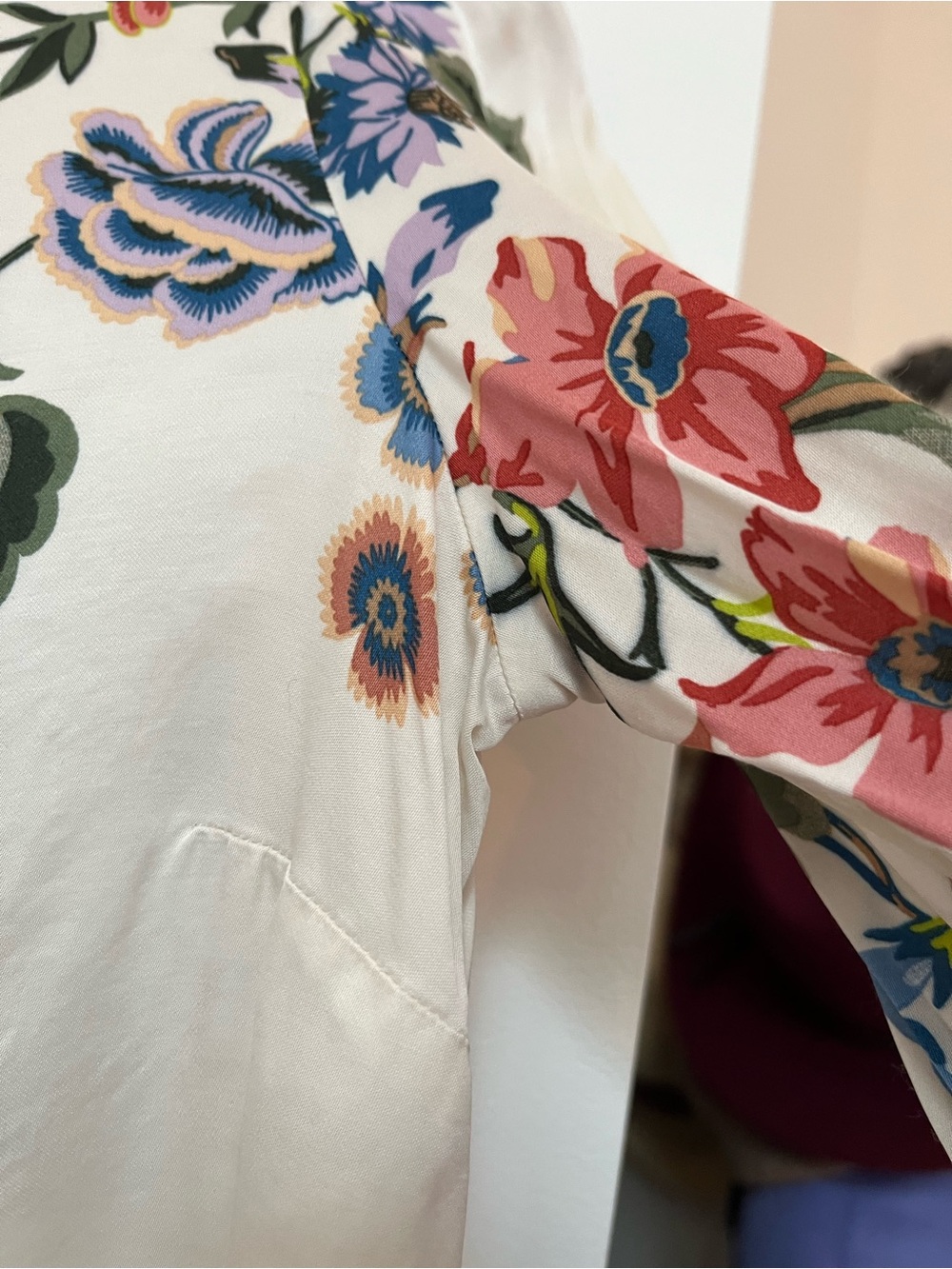 Massimo Dutti flower print blouse - Picture 6 of 13